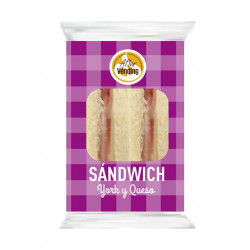 Sandwich york y queso