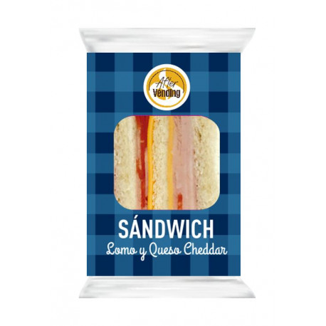 Sandwich lomo y queso